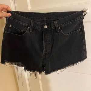 Levi’s 501 shorts black